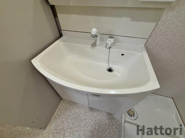 SQUARE9神崎川の洗面所