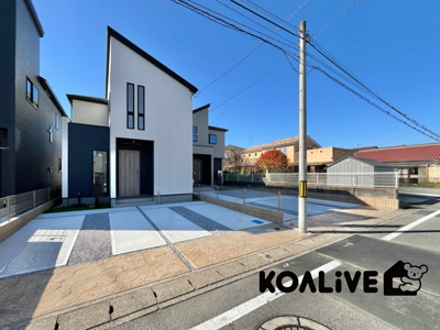 【前面道路含む現地写真】 | 高崎市八千代町　新築住宅 | 現地ご案内ツアー開催中！早朝やお仕事帰りのご見学にもすぐ対応致します！見学ご予約はコアライブまでお気軽にお問い合わせ下さい！