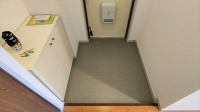 【玄関】 | サンピアふじ | シューズ収納がある玄関です