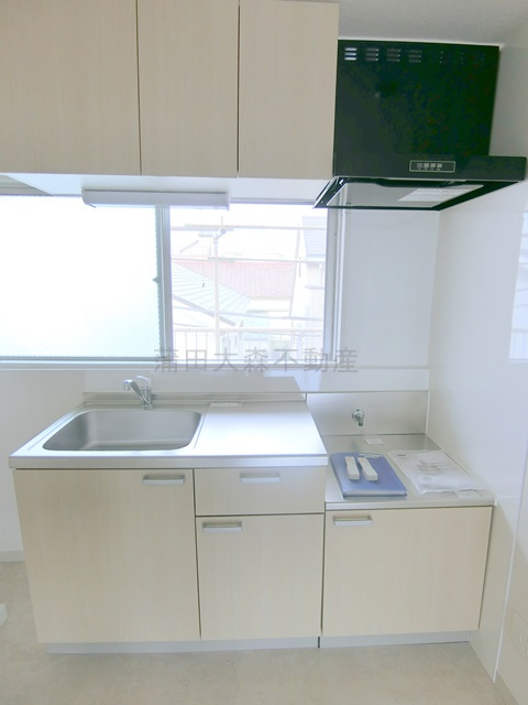 ハイツ徳司ハイツトクジのキッチン|ガスコンロ設置可能キッチン