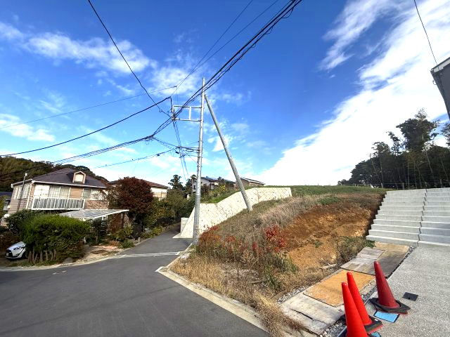 アウトドアスペース付　夢のスローライフの前面道路含む現地写真|前面道路