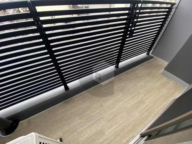 Alivis緑橋のバルコニー