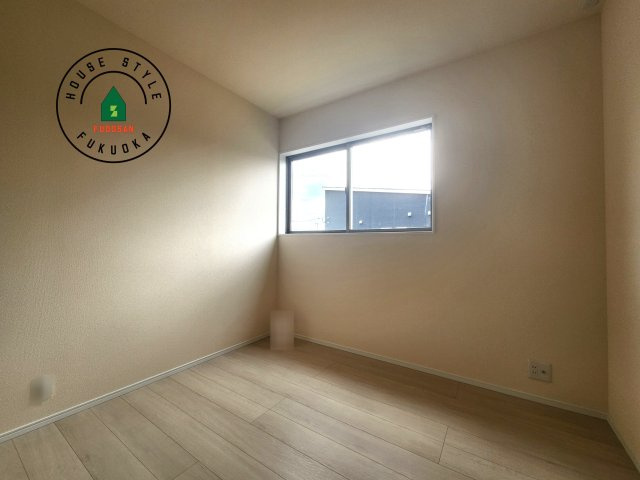福津市西福間3丁目第1-1棟（1号棟）の和室|将来的に、琉球畳を引きまして和室風にすることも可能です。