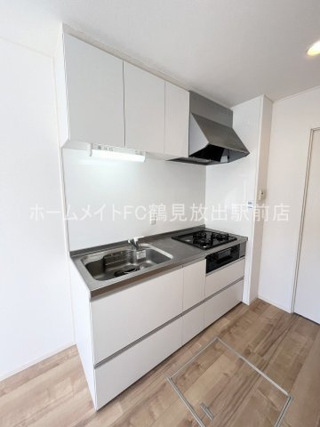 東大阪市西堤楠町３丁目のアパートのキッチン