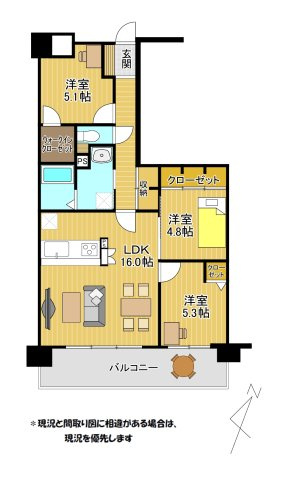 【間取り】 | ユメックスマンション夢咲