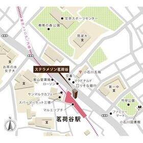 ステラメゾン茗荷谷の地図
