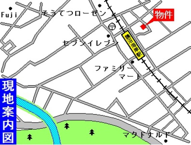 鵠沼レジデンスの地図