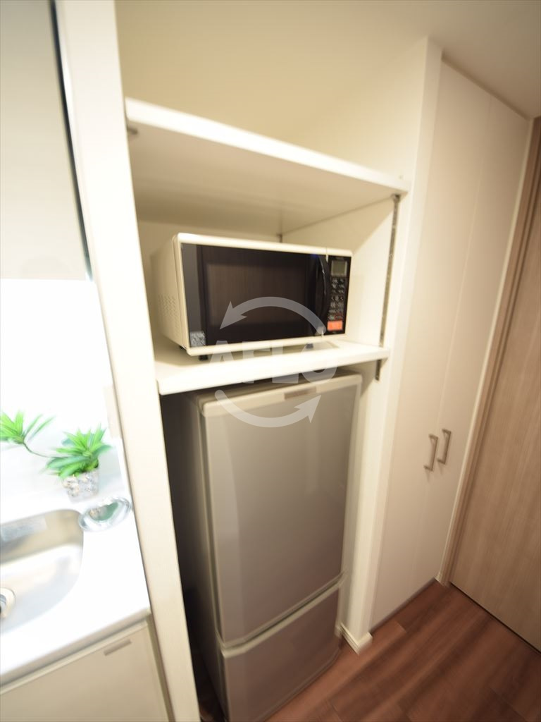 パークアクシス大阪新町のその他|パークアクシス大阪新町　冷蔵庫置場（冷蔵庫標準装備）