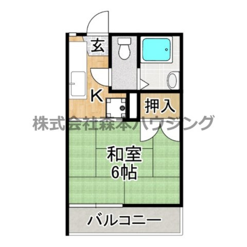 【間取り】 | 　エスト香里