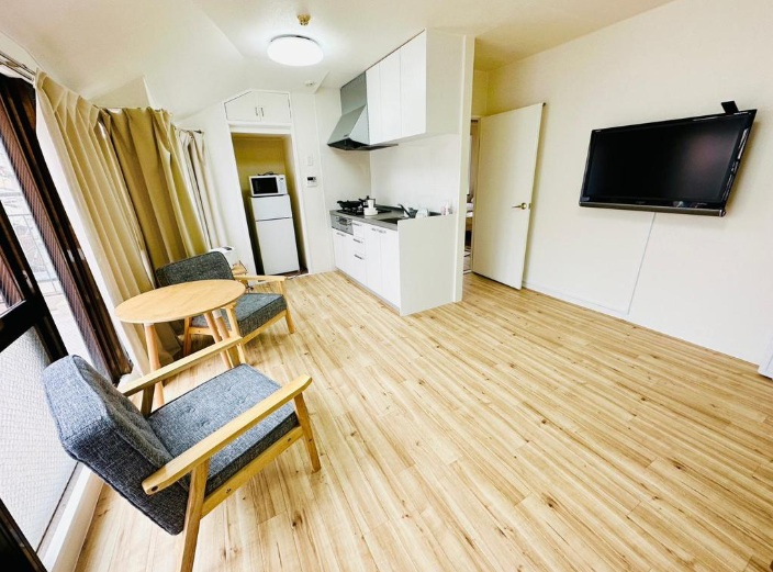 ライオンズマンション下山手の居間・リビング