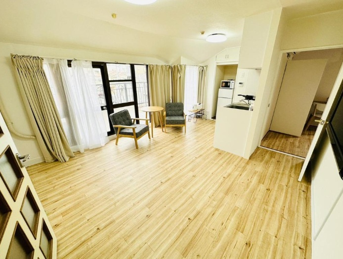 ライオンズマンション下山手の居間・リビング