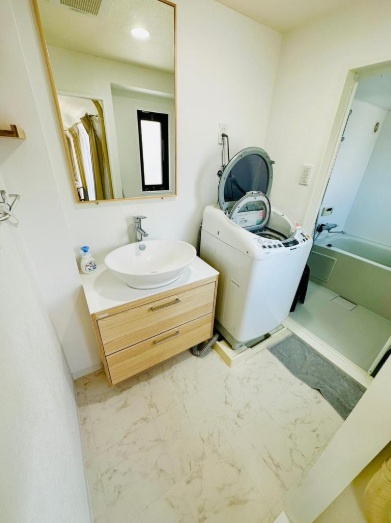 ライオンズマンション下山手の洗面所