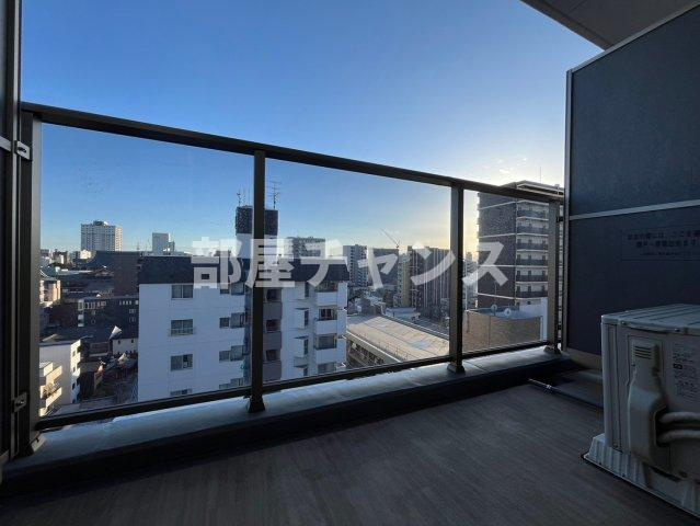 メイクス上前津Ⅲのバルコニー