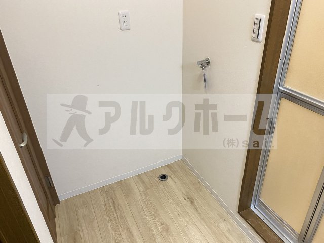 平野2丁目3LDKテラスハウスの洗面所