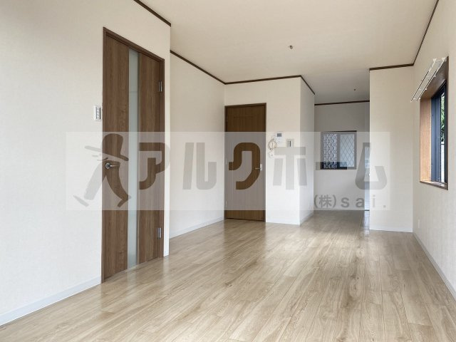 平野2丁目3LDKテラスハウスの居間・リビング