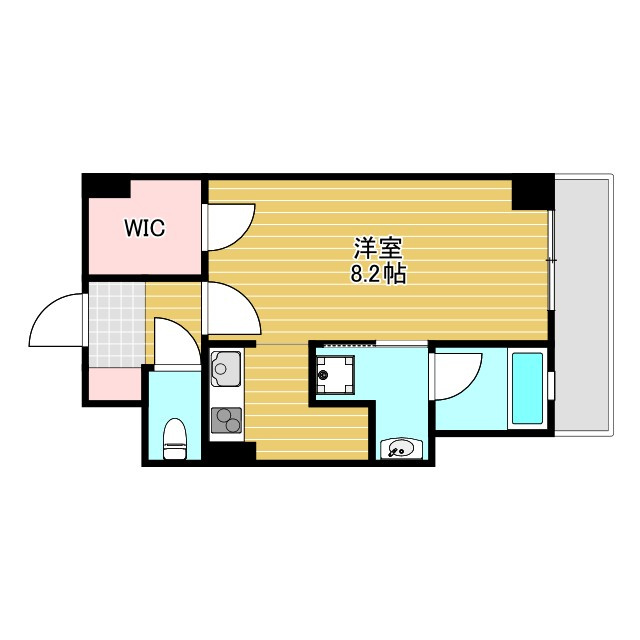 豊中市庄内東町２丁目の賃貸マンションの間取り
