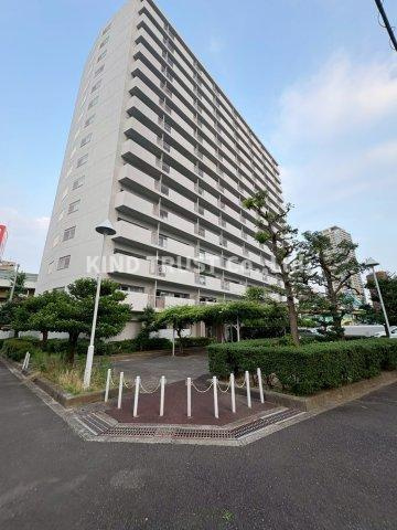 中津グランドハイツの外観パース|こちら、外観パースです
