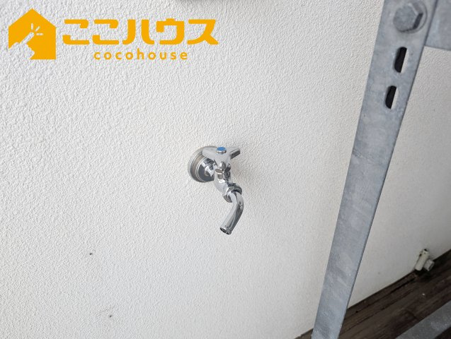 プレミアムコート浦添牧港の設備|バルコニーには水栓もございます