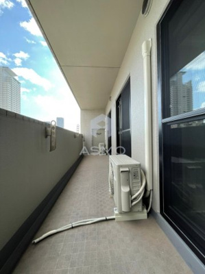 【バルコニー】 | レジディア西天満 | 同マンション別部屋　参考写真