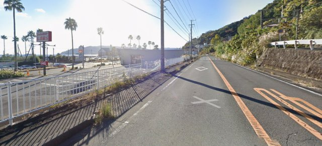 道の駅近く、広がるオーシャンビュー☆6万平米超の広大な土地の周辺