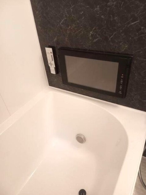 墨田区亀沢４丁目の賃貸マンションの浴室|浴室TV