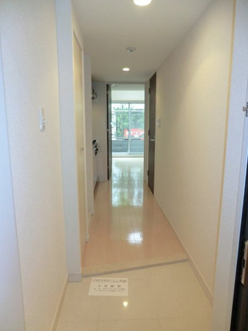 プレミアムキューブ大岡山の玄関