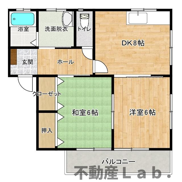 パークアベニューBの間取り