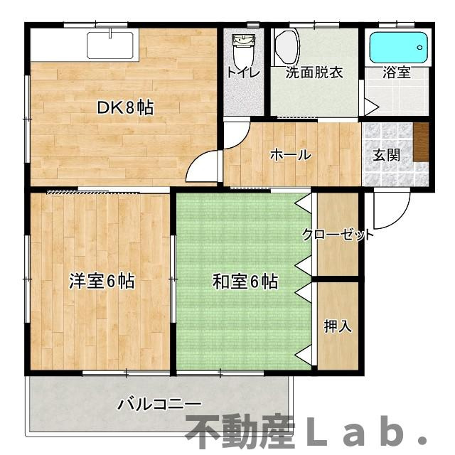 パークアベニューBの間取り