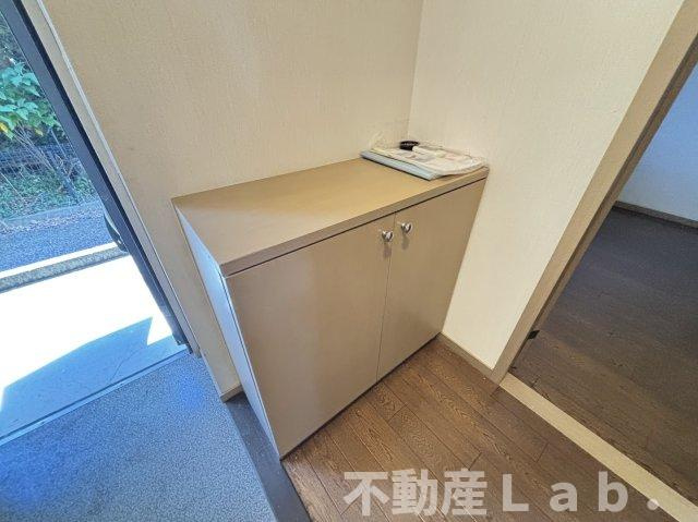 グランディール豊福の玄関