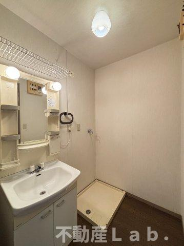 グランディール豊福の洗面所