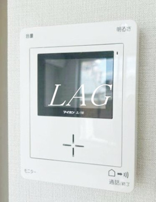 【セキュリティ】 | ブロッサムテラス町屋 | モニター付きインターホンになります。