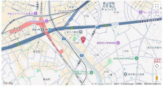 【地図】 | ★仲介手数料無料★プラウドタワー渋谷(新築　未入居レジデンス）