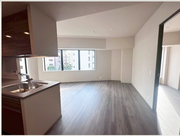 【居間・リビング】 | ★仲介手数料無料★プラウドタワー渋谷(新築　未入居レジデンス）