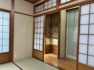 【和室】 | 福岡市中央区小笹１丁目 戸建て | 和室には広縁と収納が付いています