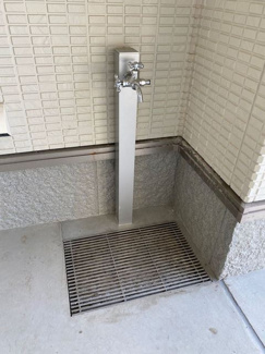 M◆ガレージ内に水栓つき。