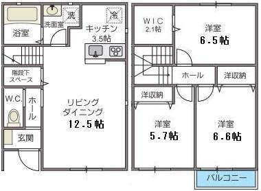 【間取り】 | エルメゾンネクストB棟