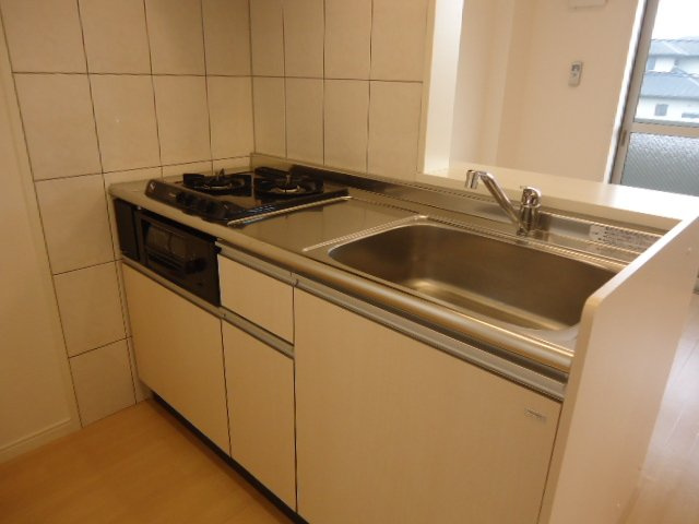 ウィング東合川のキッチン|カウンターキッチン