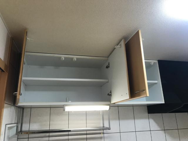 サンフォーレみのう壱番館の収納|キッチン上部収納