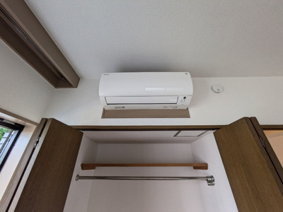年中快適に過ごせるエアコン完備☆