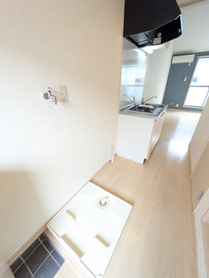 室内洗濯機置き場