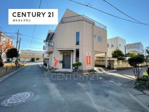 前橋市南町三丁目中古の前面道路含む現地写真|角地です。
