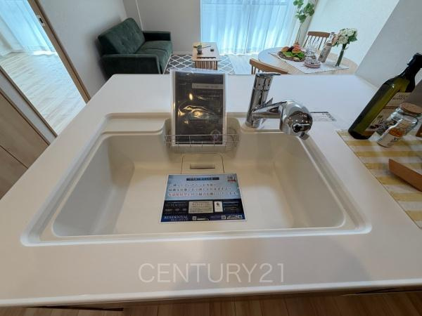 サンハイツ高崎のキッチン|浄水器付きです。