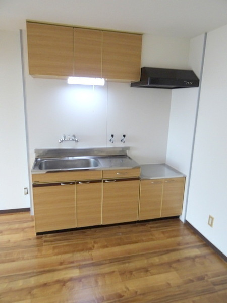 栄平尾マンションのキッチン|★ガスコンロ設置可能★