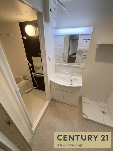 シナジーコート大正泉尾の洗面所|洗面台