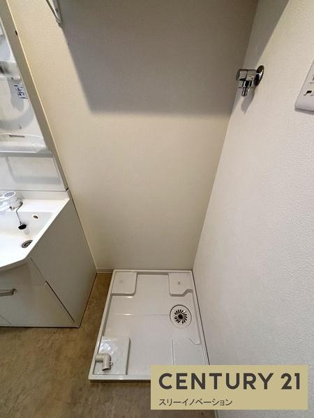 シナジーコート大正泉尾の洗面所|★室内洗濯機置き場★