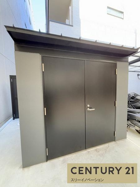 シナジーコート大正泉尾のエントランス|ゴミ置き場！