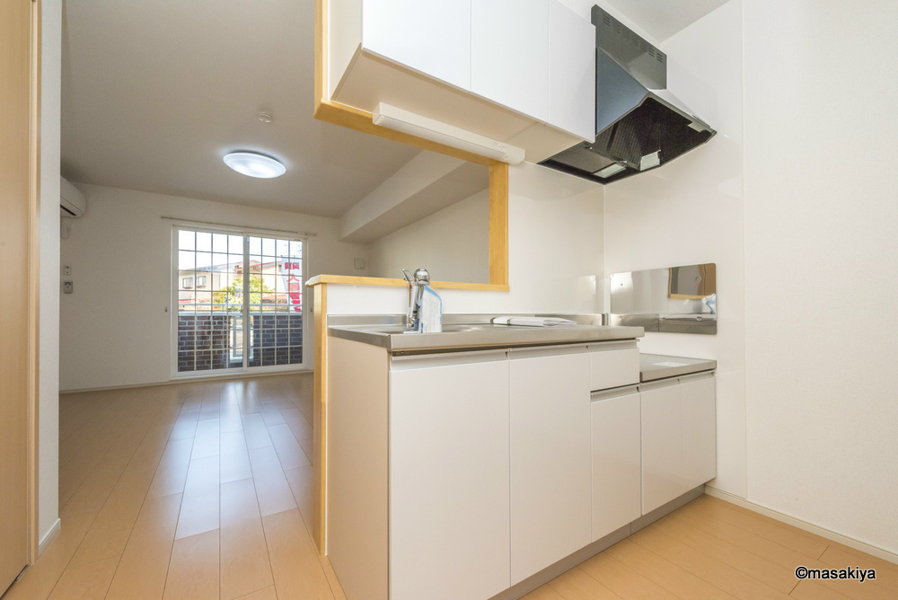 サンライズ中尾Aのキッチン|カウンターキッチン