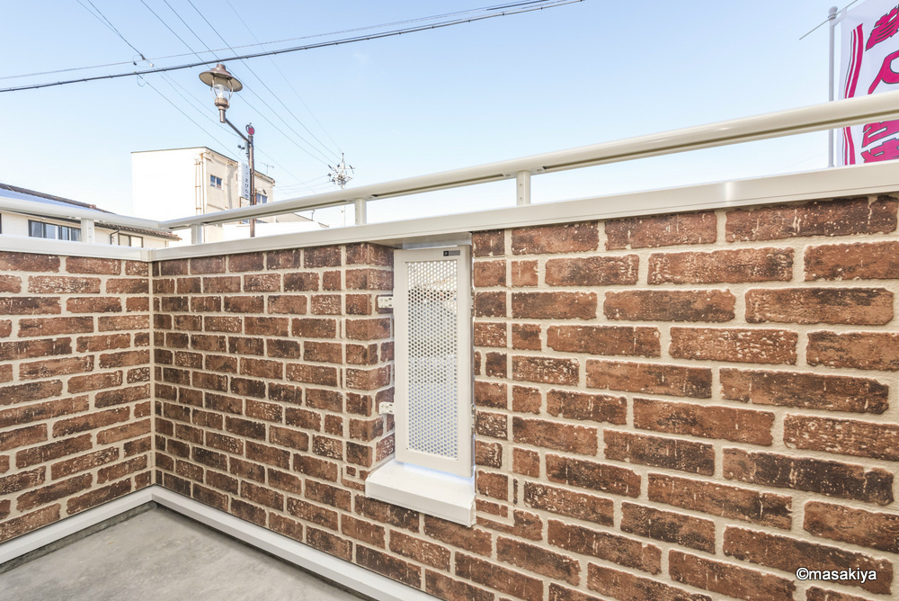 サンライズ中尾Aのバルコニー|バルコニー