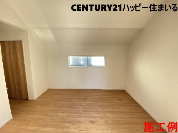 豊田市高上2丁目2期　全2棟・1号棟の洋室|施工例