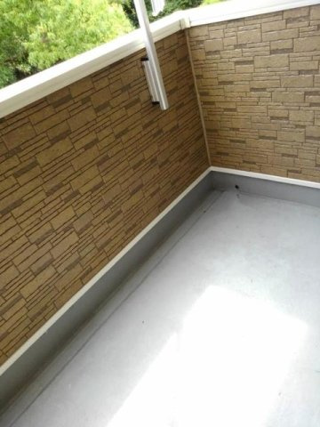 フォレスト　ピア　壱番館のバルコニー